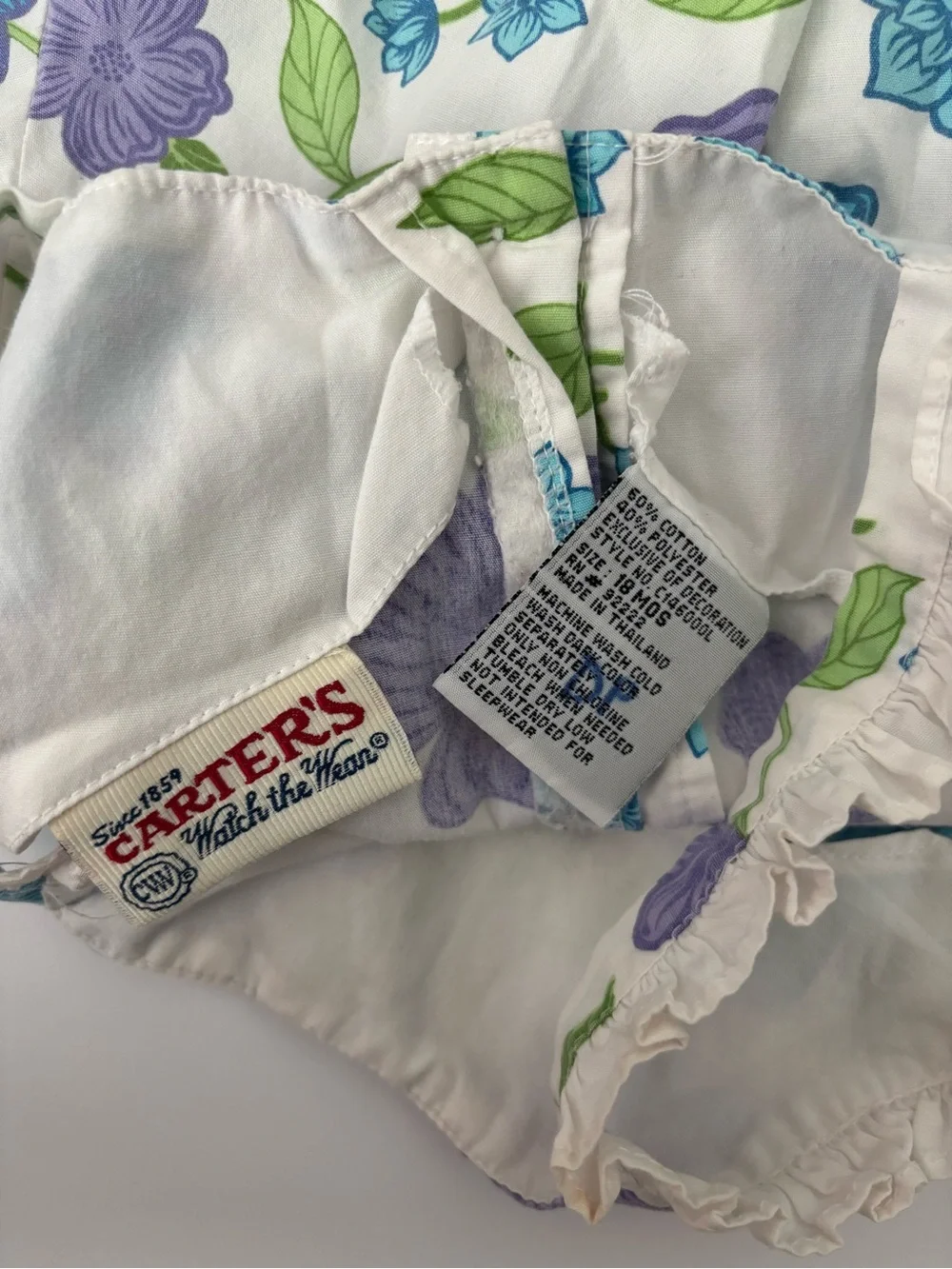 Carters Watch The Wear Floral Dress‎ 18 Months